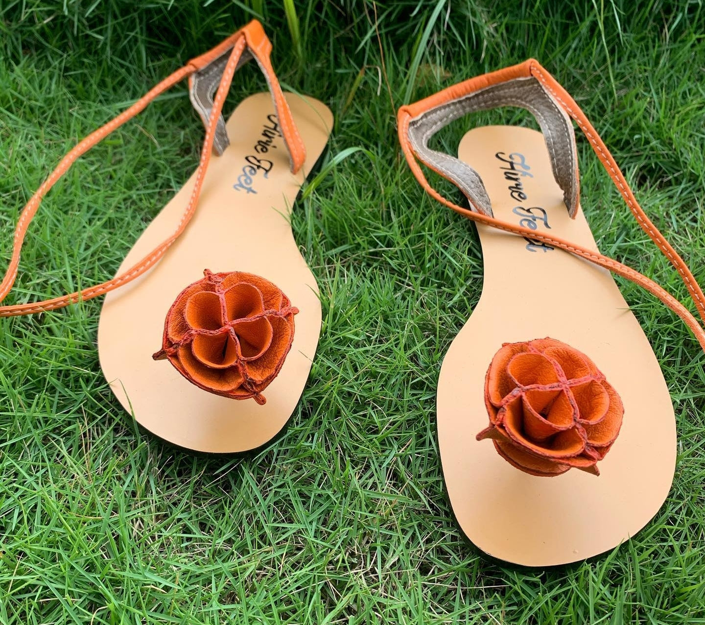 Blooming High-lace sandal