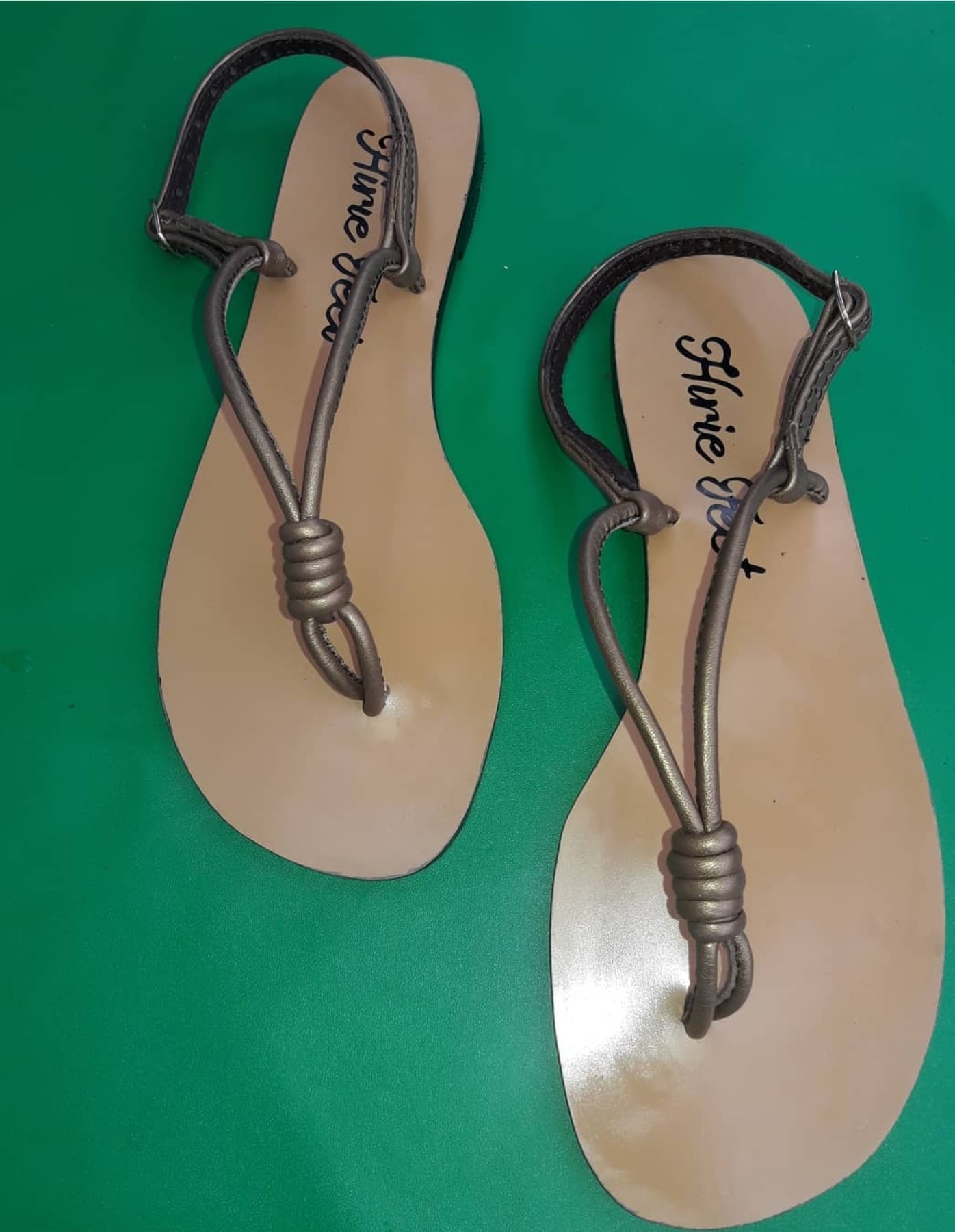 Sling roped-toe sandal