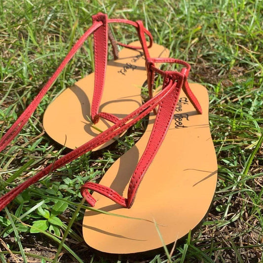 Aya High-laced sandals